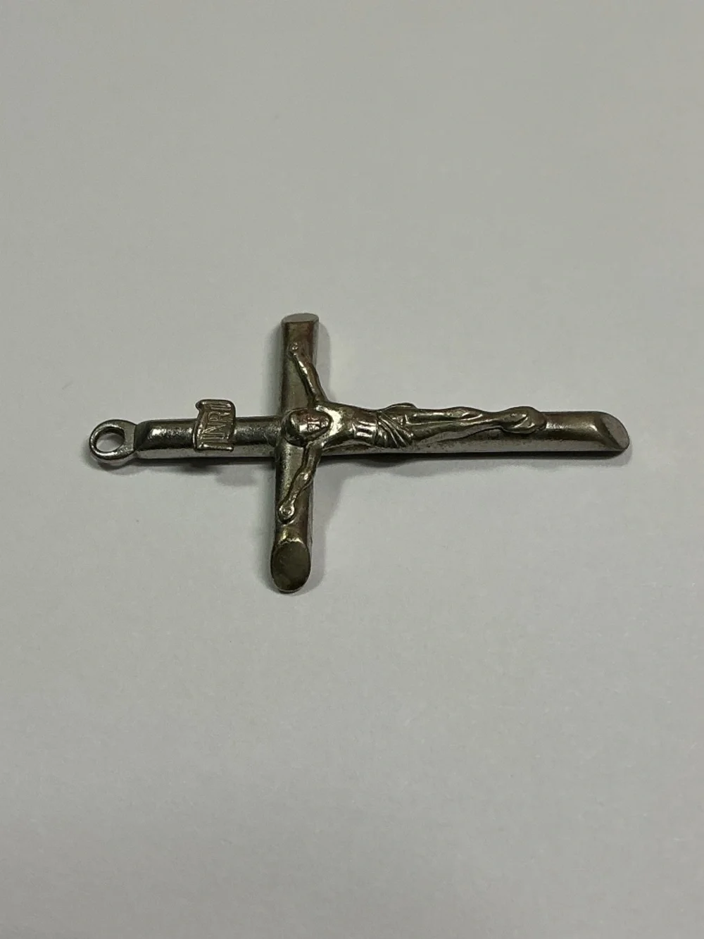 Vintage Sterling Silver Crucifix. 1.5 inches long